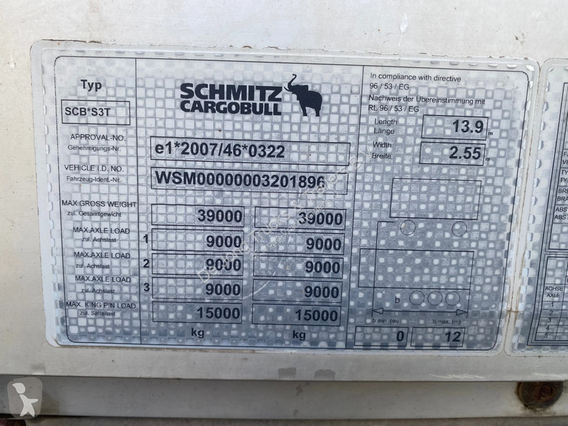 نصف مقطورة Schmitz Cargobull SCB*S3T / Coil /...