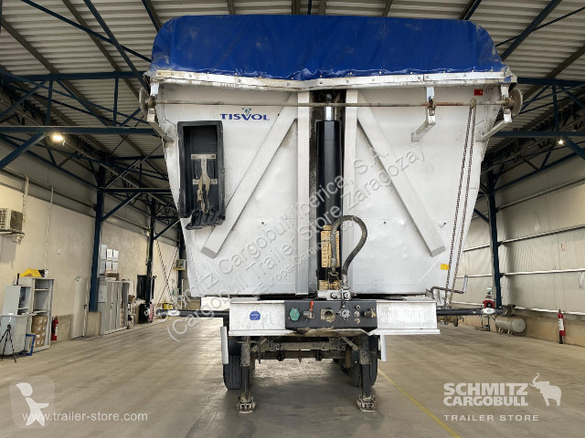 نصف مقطورة  Tipper Alu-square sided body 26m³