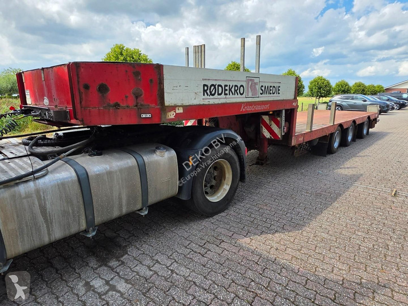 Semiremorca HRD NTS Semi-low loader, EXTENDABLE...