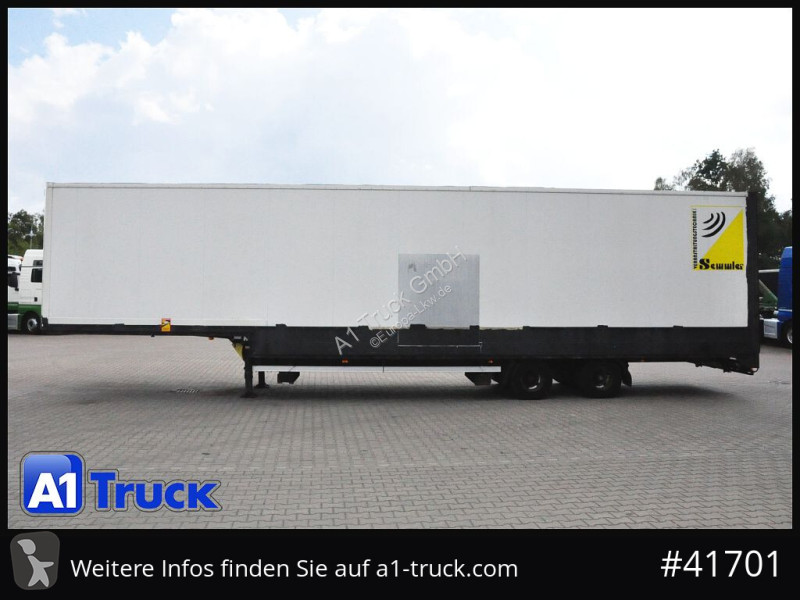 Semi remorque Spier Jumbo, Koffer,  235/75...
