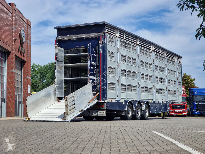 Semirremolque Pezzaioli 3/4 deck livestock -...