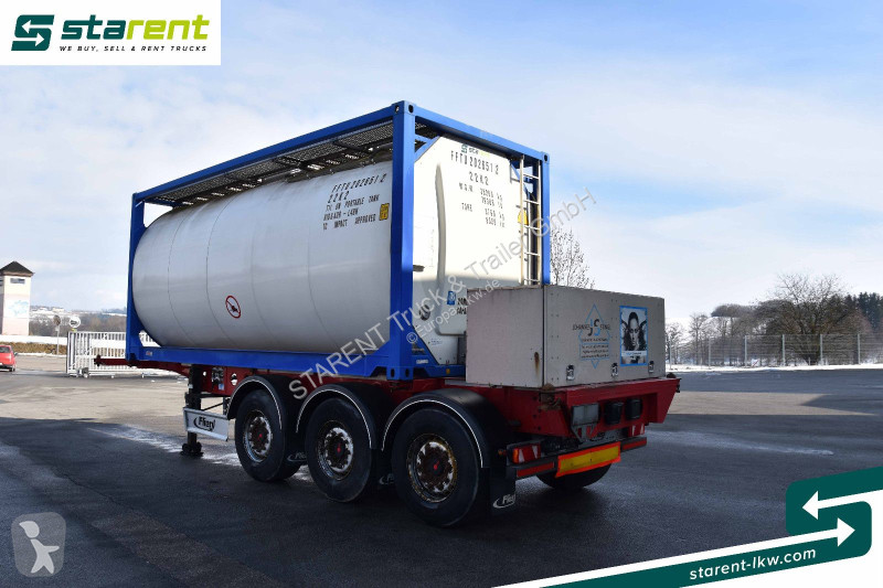 Oplegger Fliegl Containerchassis light +...