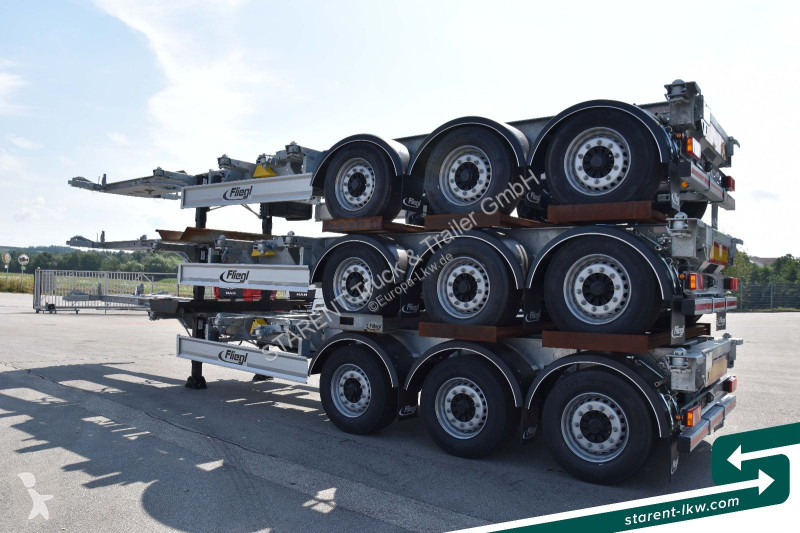Oplegger Fliegl Containerchassis ADR,...