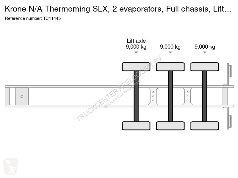 Напівпричіп Krone N/A Thermoming SLX, 2...