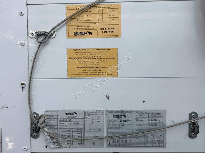 Semirremolque Schmitz Cargobull N/A Schuifzeil...
