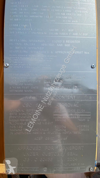 Přívěs  Nantong CIMC 25m³ Tank-Container...