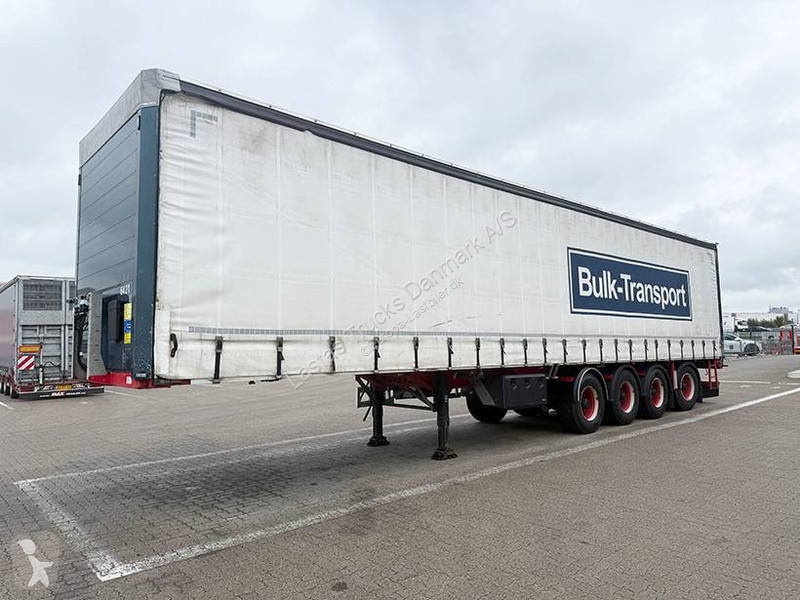 Návěs  4 axle Curtainsider / Planenauflieger