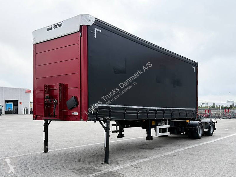 Kel-Berg 2 axle Link Curtain trailer /...