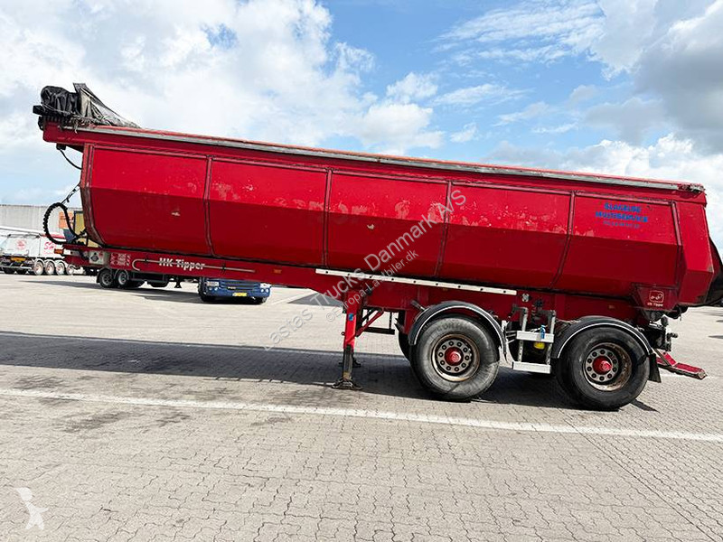 Oplegger  Asphalt tipper trailer / Stahlmulde...