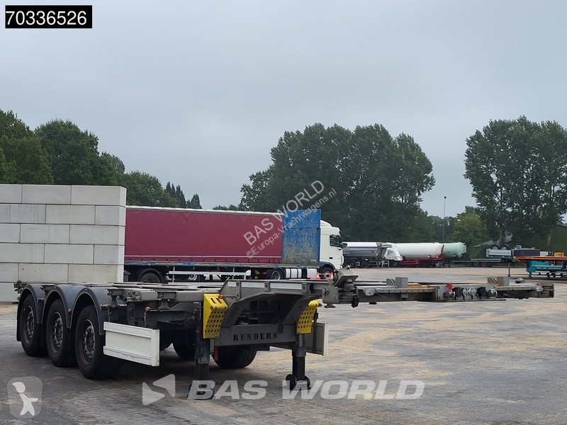 Félpótkocsi  F APK 12-26 Lift Axle 2x20ft 40ft...