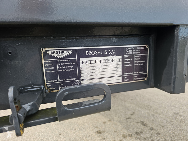 Полуремарке Broshuis 1AOU 10 10 /SINGLE AXLE/...