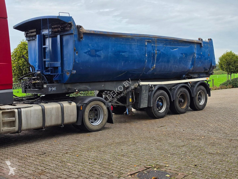 Semitrailer ATM OKA 15/27 3-axle half-pipe tipper