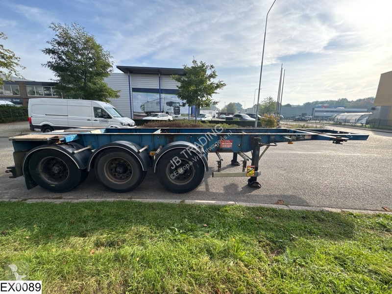 Trailor Container ADR, 20 ft semi-trailer