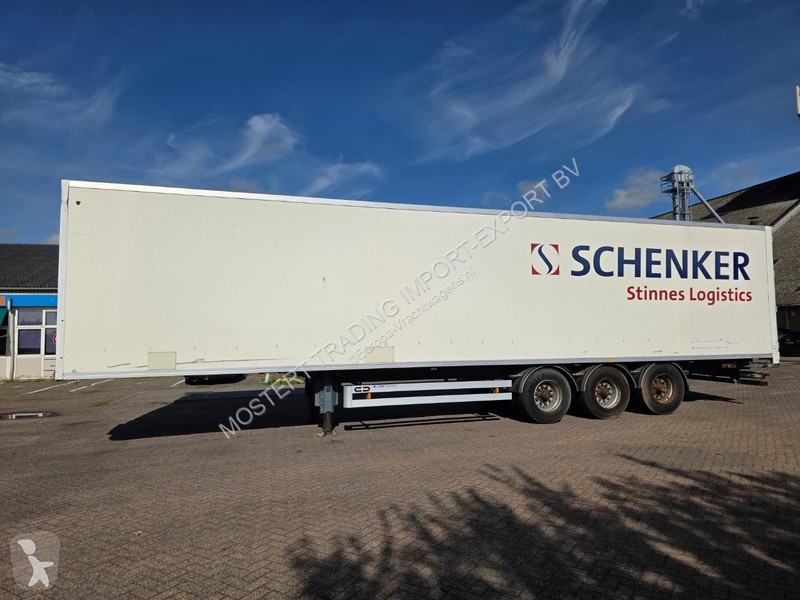 Oplegger Van Hool BPW - Drum 3-axle closed box...
