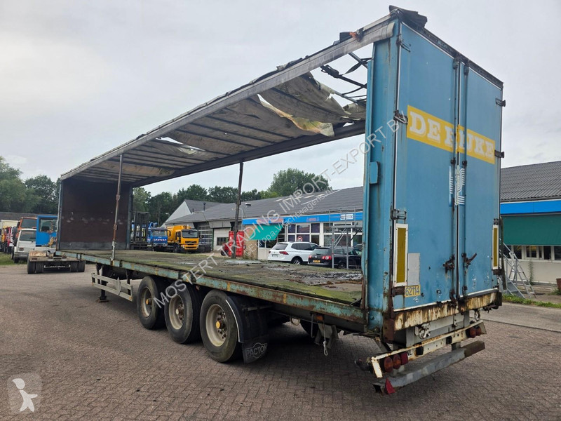 Pacton BPW - Drum 3-axle curtainsider...