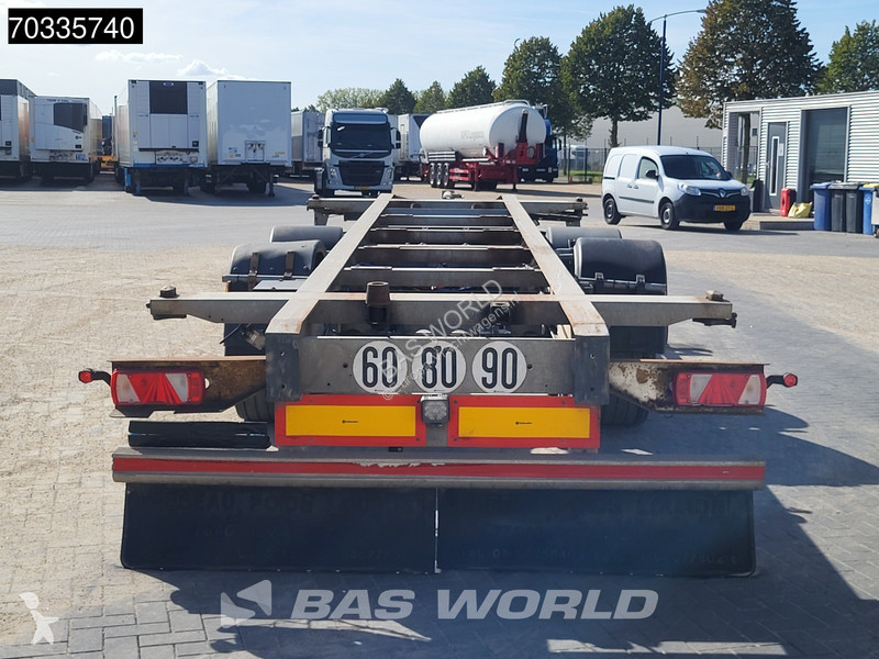 Lecitrailer R2EC BDF 20ft SAF semi-trailer