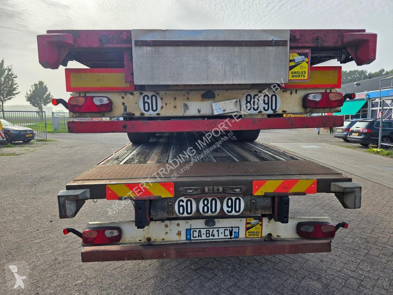 Fruehauf SMB - DISC 3-axle flatbed semi-trailer...