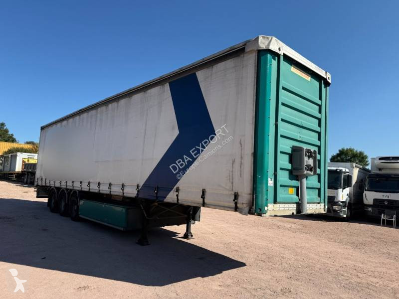 Fruehauf 3 essieux bâchée semi-trailer