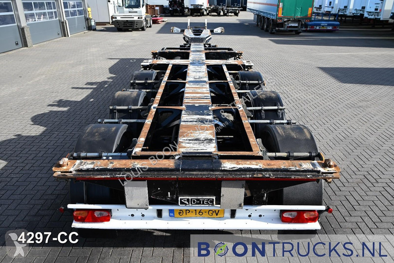 D-TEC PORTMASTER | 2x20-40-45ft HC * LIFT AXLE...