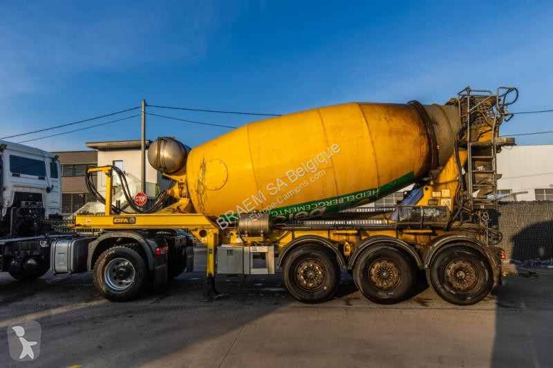 MOL  BETONMIXER 12M3 semi-trailer