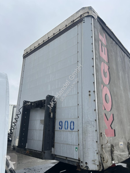 Kögel SNCO24 Tautliner, Liftachse   semi-trailer