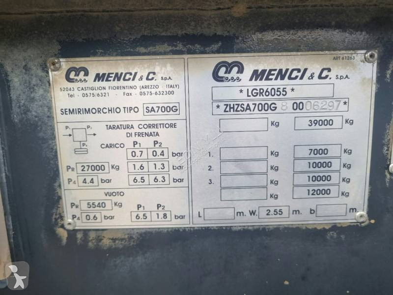 Menci S700 semi-trailer