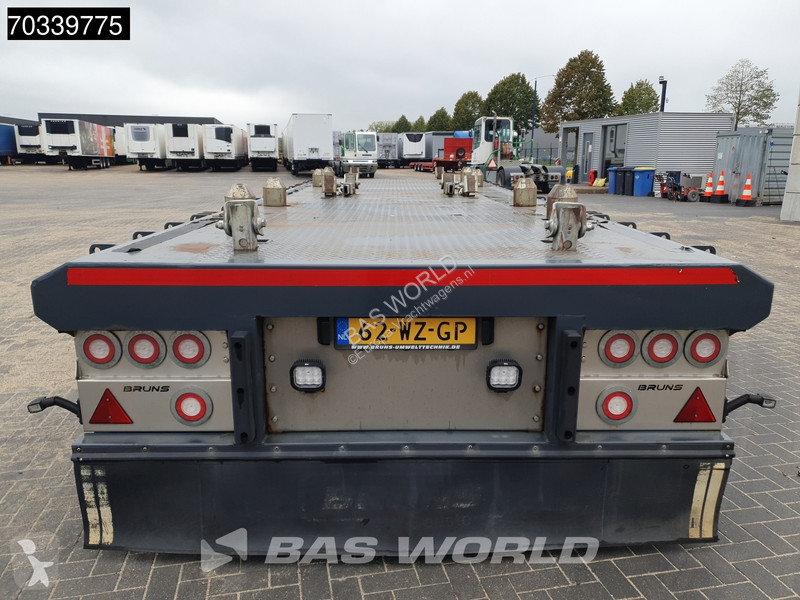 Félpótkocsi  BMA 27/12 Open Lift+Steering Axle SAF