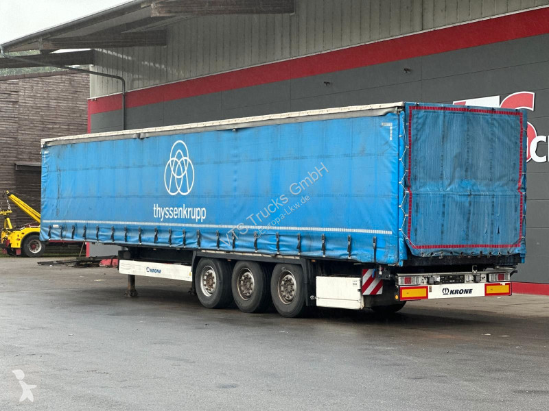 نصف مقطورة Krone Curtainsider/EDSCHA/Liftachse/Box