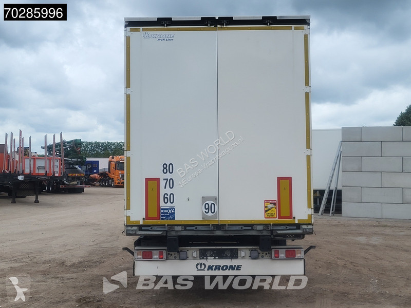 Krone Hardwood Lift Axle semi-trailer