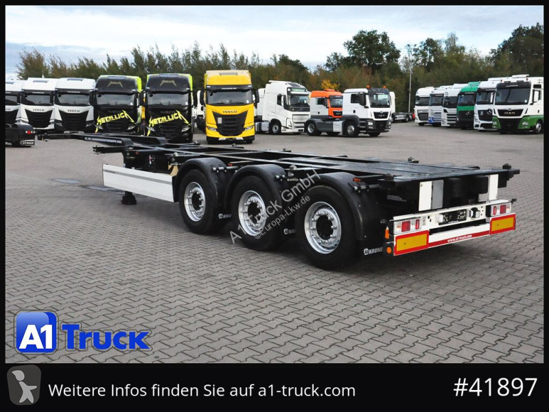Krone SDC 27 Container, Heckausschub, Lift,...