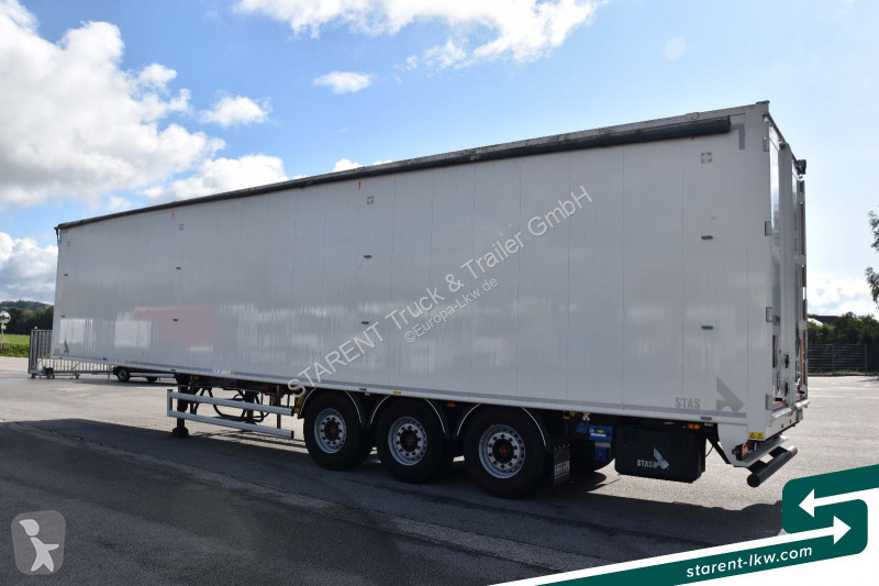 نصف مقطورة Stas 10mm 91m³ 2 x Liftachsen SAF...