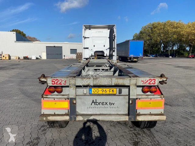 Sættevogn Pacton 2328 C2 2 asser, bladvering,...
