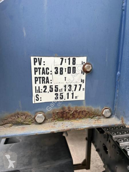 Oplegger Samro  PLSC 3 essieux