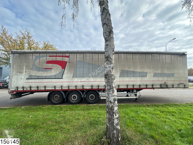 Félpótkocsi Lecitrailer Tautliner Lift axle