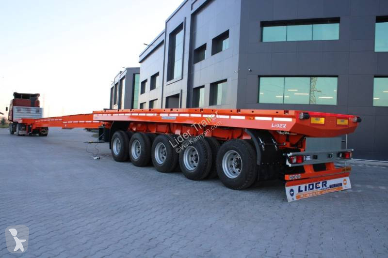 Sættevogn Lider EXTENDABLE FLATBED SEMI TRAILER...