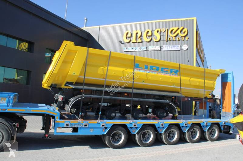 Semitrailer Lider Lowbed Prolongable ( 5 Axles...