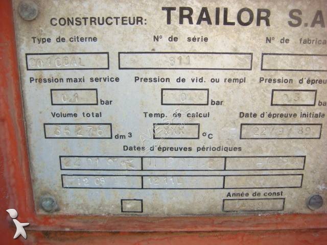 Semitrailer Trailor CITERNE CARBURANT TRAILOR...