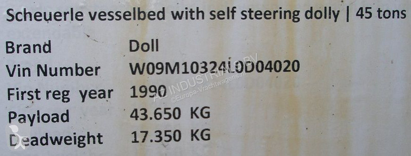 Semitrailer  Scheurle