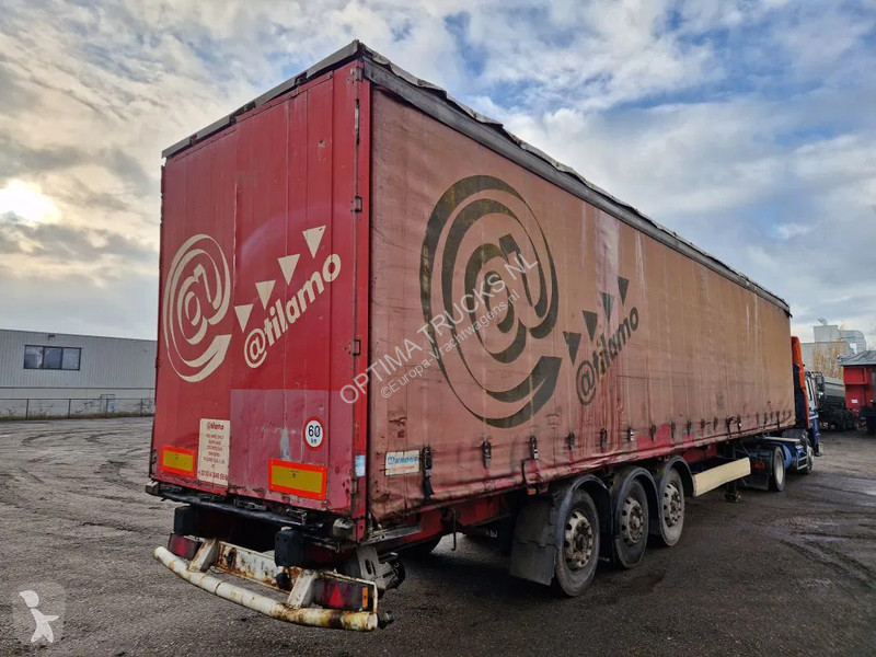Semitrailer Krone 27 EL / HUBDACH / TOIT LEVANT...