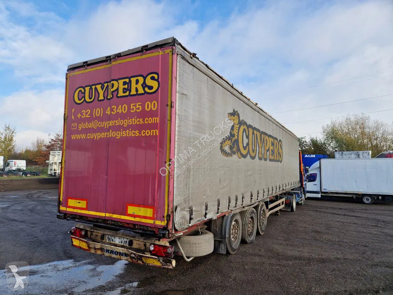 Semitrailer Krone 27 / HUBDACH / TOIT LEVANT /...