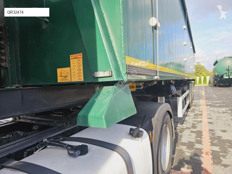Semitrailer Wielton wywrotka 66m3 / 29 PALETOWA...