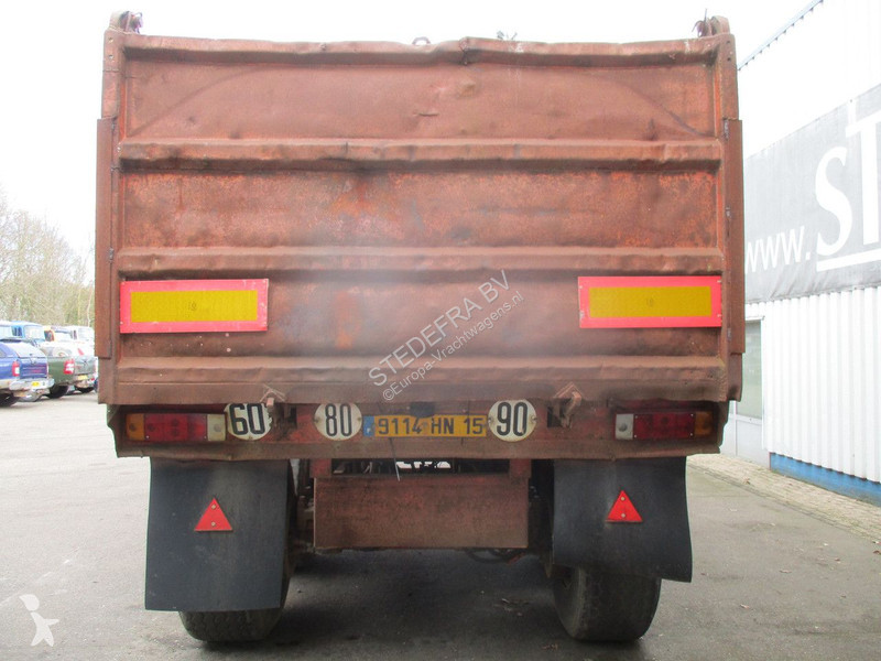Oplegger Fruehauf D33C , 2 axle , Steel tipper...