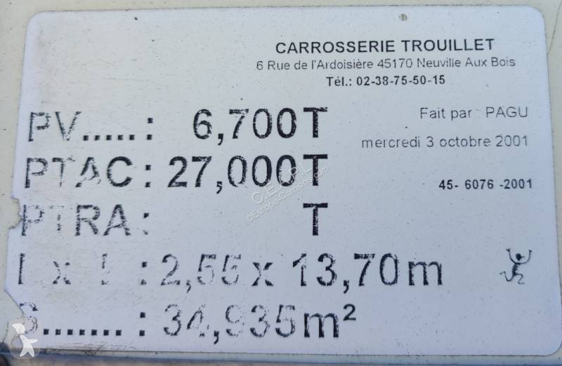 Semi remorque Trouillet