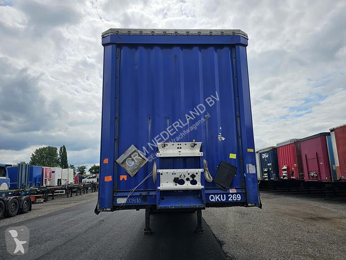 Semitrailer Krone 27 3 AXLE MEGA CURTAINSIDER...