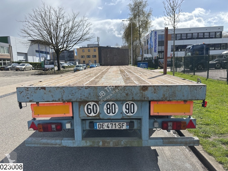 Semitrailer Nooteboom open laadbak 42000 KG,...