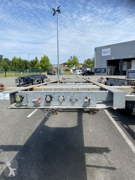 Semitrailer Trouillet 38 TONNES CHARIOT COULISSANT