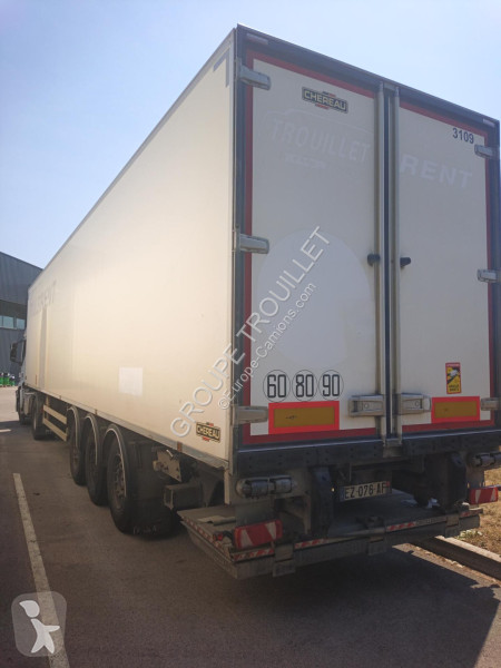 نصف مقطورة Trouillet 38 TONNES HAYON CAISSE...
