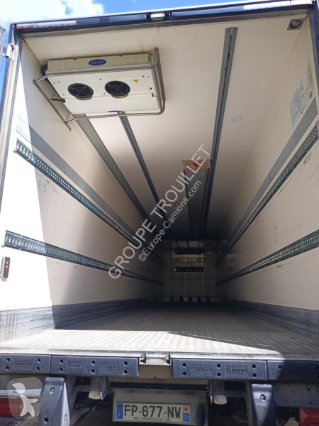 نصف مقطورة Trouillet 38 TONNES HAYON CAISSE...