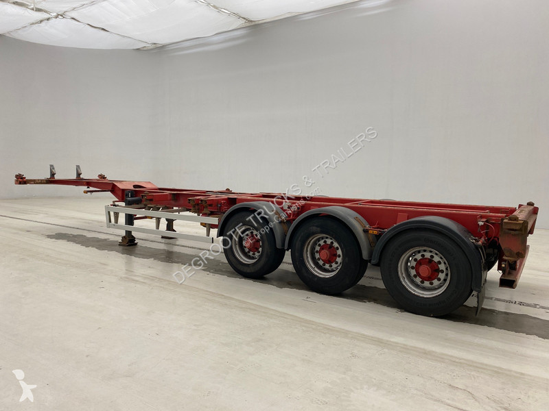 Semitrailer Renders Skelet 20-30-40 ft