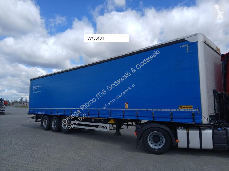 Semitrailer Wielton NS-3 Standard – podnoszona oś